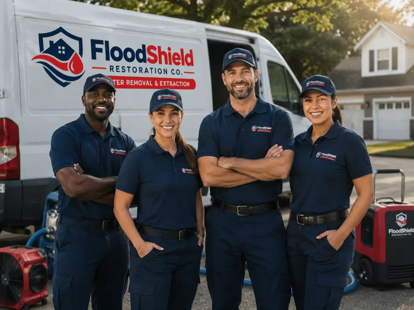 Flood Damage Restoration company in Cambria, WI